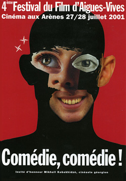 Affiche 2001 : Comédie, comédie !